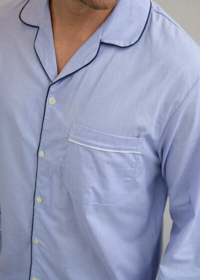 Alternative view of Pijama Masculino Azul Claro