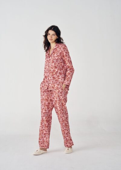 Pijama Longo Laços