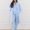 Kimono Algodão Azul Sky