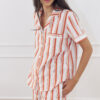 Pijama Curto Algodão Listrado Positano