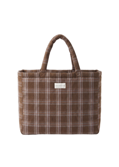 Weekend Bag - Estampa Flanela Cacau